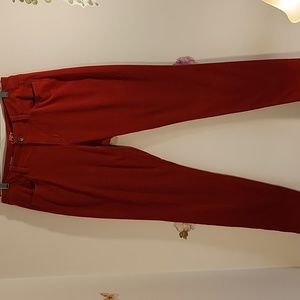 Ann Taylor Loft red pants sz 29x29.